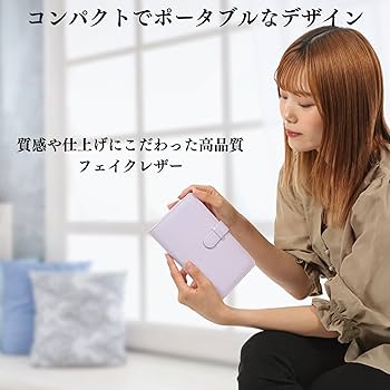 Amazon.co.jp: VOW&ZON チェキ アルバム チェキ帳 instaxmini 用